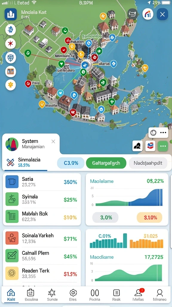 98spin - Tampilan awal aplikasi yang menarik.