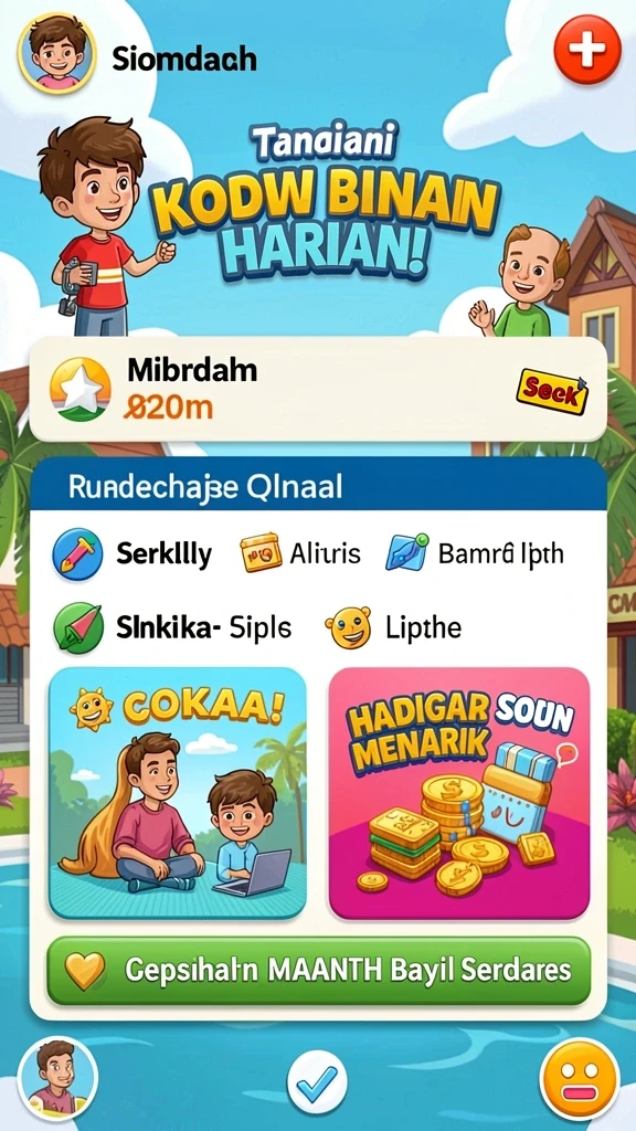 99rp - Screenshot momen mendebarkan dalam permainan dengan teman-teman.