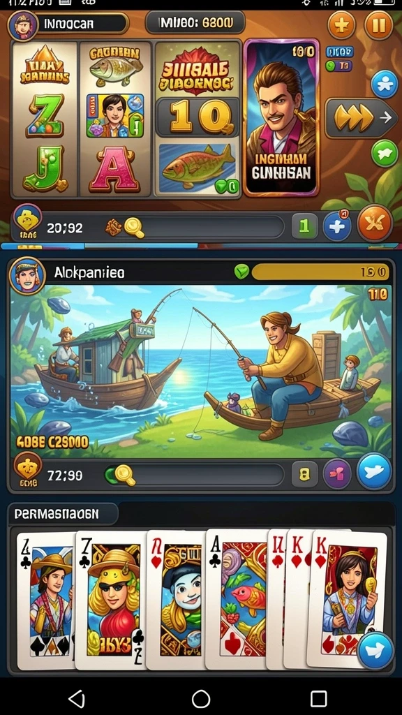 beton999 - Screenshot fitur permainan yang beragam dan menarik.