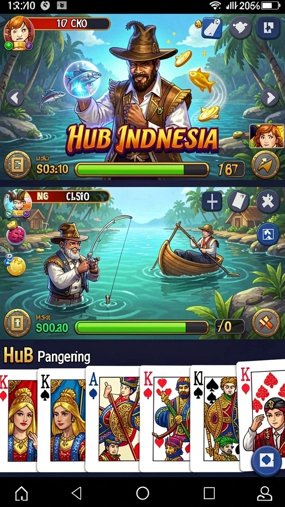 cuangila - Fitur multiplayer untuk bermain bersama teman.
