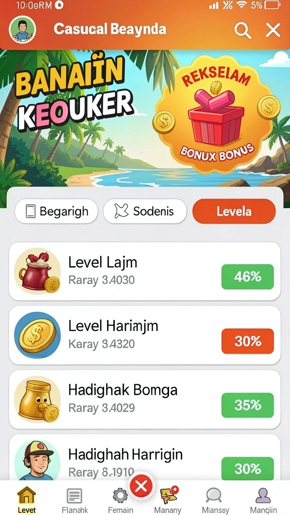 gacormax - Tangkapan layar yang memperlihatkan antarmuka game yang intuitif.