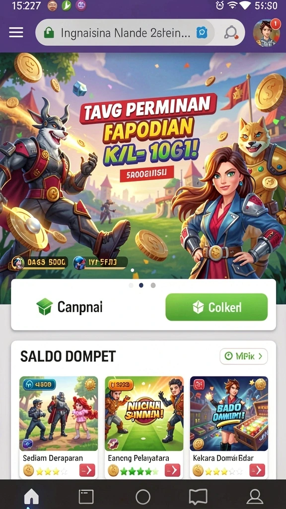 halo777 - Tampilan antarmuka yang menarik dan user-friendly.