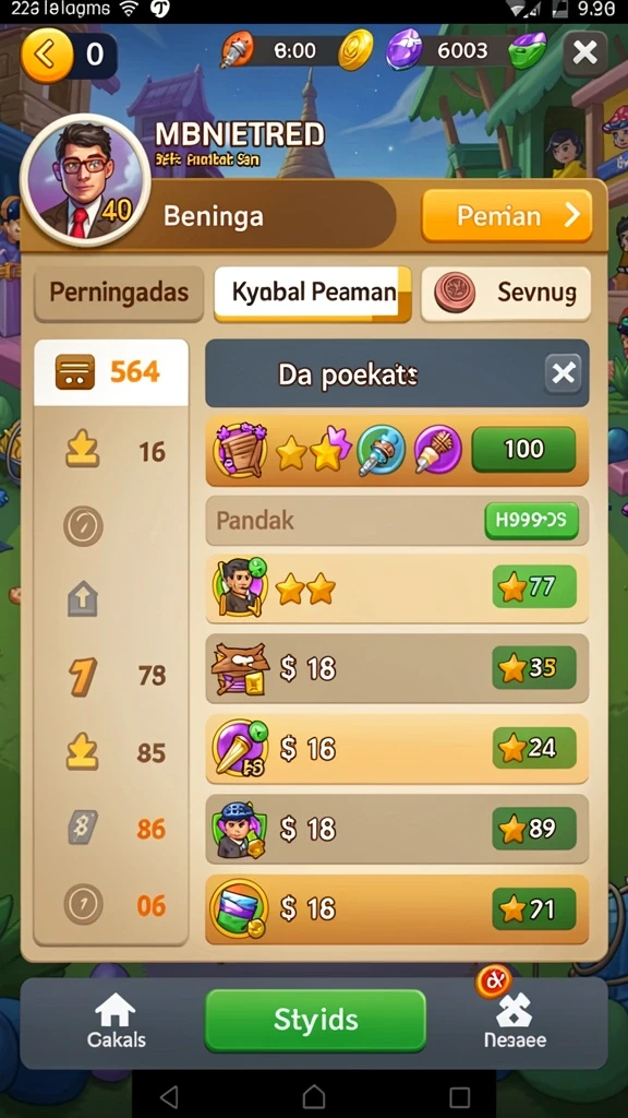 vip805 - Fitur kustomisasi karakter yang beragam.
